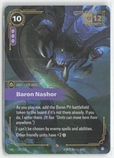 Baron Nashor 147/219 - Unleashed - Riftbound: League of Legends TCG - NM — live eBay listing