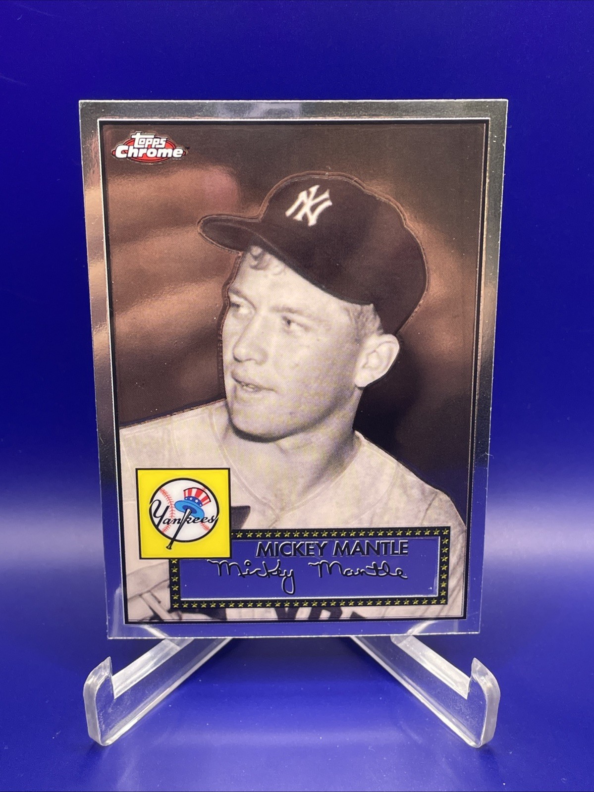 2007 Topps Chrome Mickey Mantle Story #MMS15 Mickey Mantle - New York Yankees
