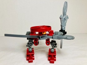 LEGO Bionicle 8587 Rahkshi Panrahk (No Kraata) & 4877 Rahaga Norik + Spinner