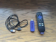 Roku HDMI Streaming Stick/Media Player-3500X Remote Control, Charger/Cable