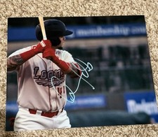 Andy Pages Autographed Photo Signed In Person Los Angeles Dodgers On Fire 🔥