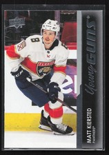 2021-22 Upper Deck #244 Matt Kiersted Young Guns Rookie Card RG a