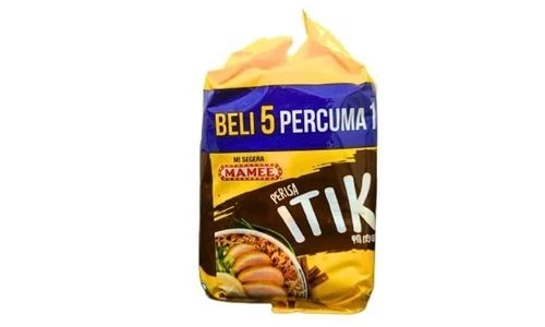 Duck Mee Instant Noodles – 2-Minute Quick Ramen, Halal, Asian Flavor, 5 Pack - Image 2 of 3