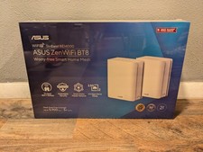 Sealed ASUS ZenWiFi BT8 BE14000 WiFi 7 Tri-Band Mesh Router 2 Pack Wrty 12/24/27