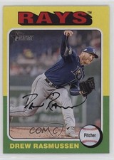 2024 Topps Heritage Drew Rasmussen #340 0s2w