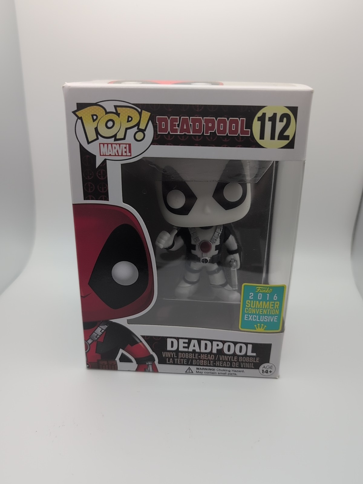 Funko Pop! Marvel Deadpool #112 2016 Summer Convention Exclu