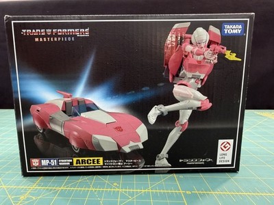 Takara Tomy MP-51 Arcee Masterpiece Authentic Near Mint RARE Bonus Pin US Seller