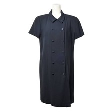 CHANEL 98p vintage one piece Coco mark button Used CYHE-0