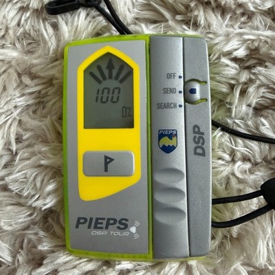 PIEPS DSP Touring Avalanche Beacon Transceiver With Body Harness TESTED Works