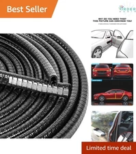 Car Door Edge Guards Rubber Seal Protector 33Ft U Shape No Adhesive Fit for M...