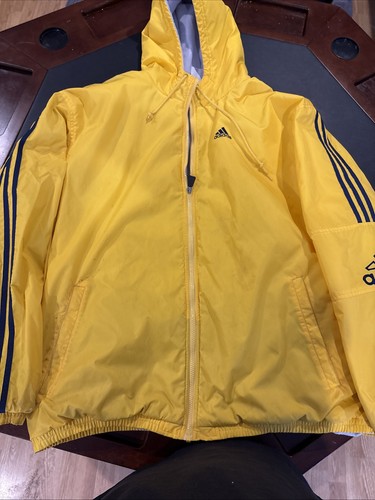 Adidas Men’s Yellow Vintage Jacket Size 2xl Rn#88367 Ca#oo411 | eBay