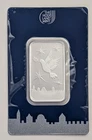 HOLY LAND MINT DOVE OF PEACE 1/2 OUNCE SILVER BAR IN ASSAY CARD SKU IL000017