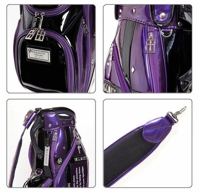 VALIANT ACCE Collection Cart Bag 9.5inch 5-way 2025 Purple/Black