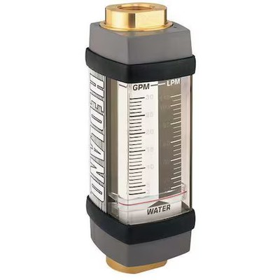 Hedland H705b-010 Flowmeter, Gpm/Lpm 1.0 - 10 / 5-38