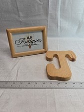 Wooden Alphabet Letter "J" 7 Inches H