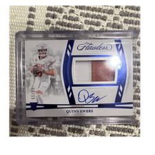 2025 Panini Flawless Collegiate Quinn Ewers Texas Longhorns Auto Patch RPAH-QES