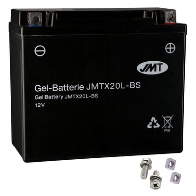 Gel-Batterie YTX20L-BS für Indian Roadmaster 1890 Dark Horse ABS Baujahr 2020