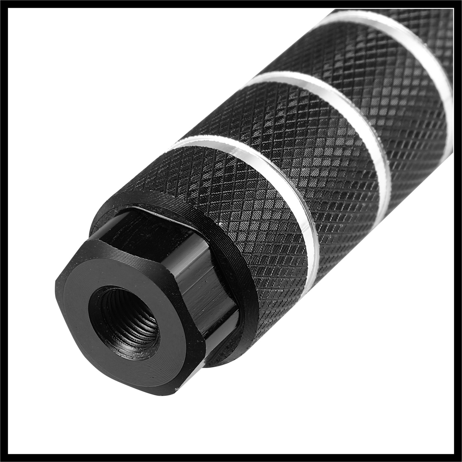 4 Pcs Aluminum Alloy Rear Foot Pegs for BMX MTB Bike Fit 3/8 inch Axles
