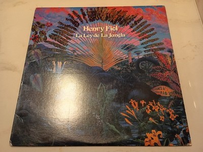 Henry Fiol La Ley de la Jungla 1983 Vinyl SAR SLP 1033 LP SALSA VG+