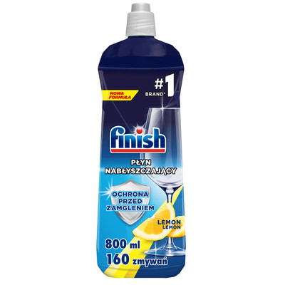 Finish Klarspüler Lemon 800 ml Glanz & Schutz für Geschirr & Gläser Citr
