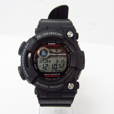 Casio G-SHOCK GWF-1000-1JF MASTER OF G FROGMAN funktionstüchtig