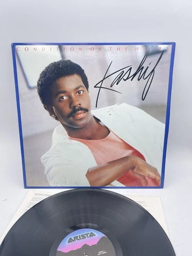 Kashif – Condition Of The Heart 1985 Vinyl LP in Shrink Funk Soul, EX Tested