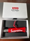 Supreme Opinel Inox No.08 Folding Knife Red Handle w/ Box France made — photo 1