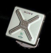 Sony Portable Minidisc Player MD Walkman - Silver (MZ-E44/S)