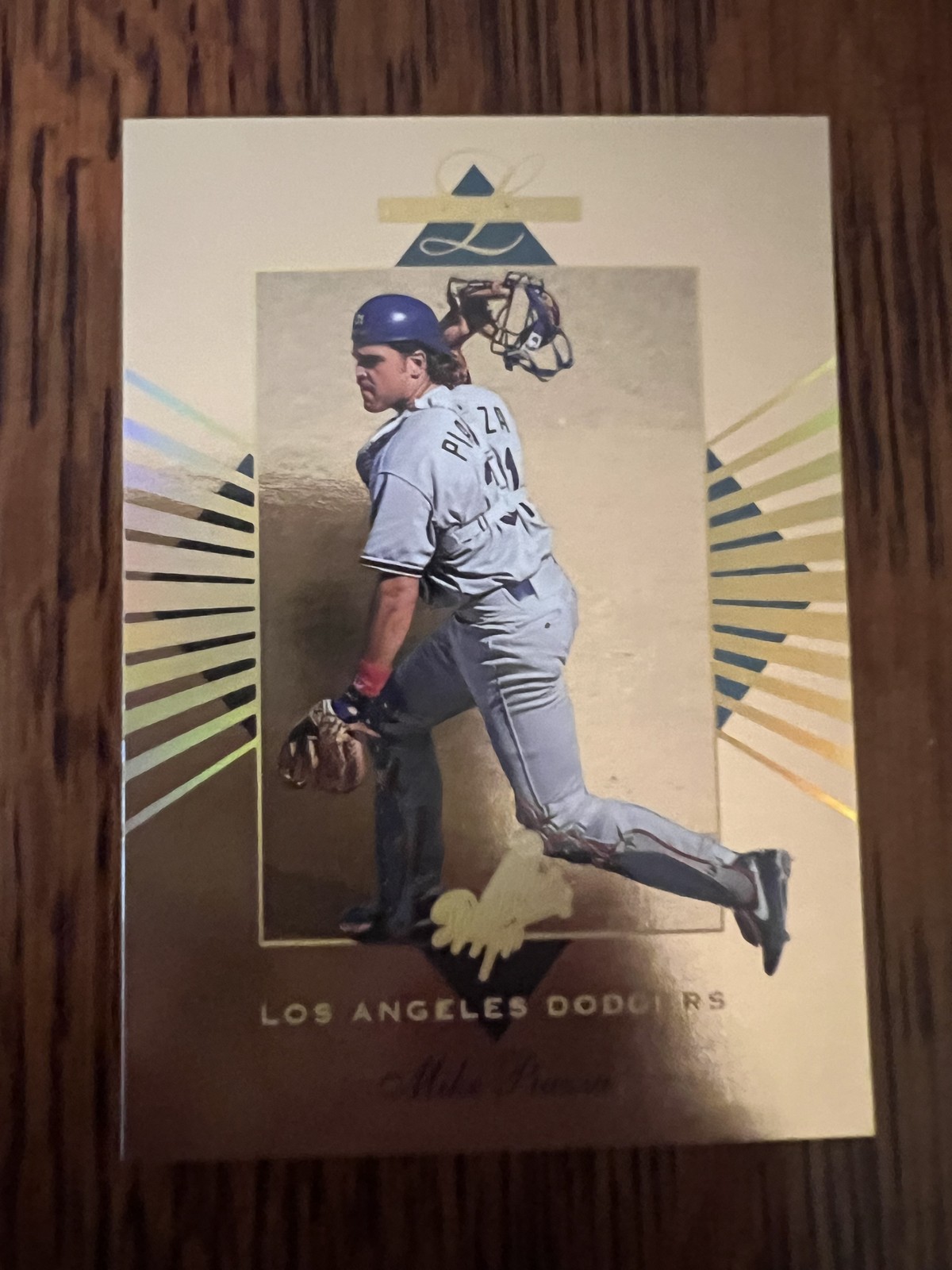 1994 Leaf Limited #16 Mike Piazza Gold All-Stars #/10000