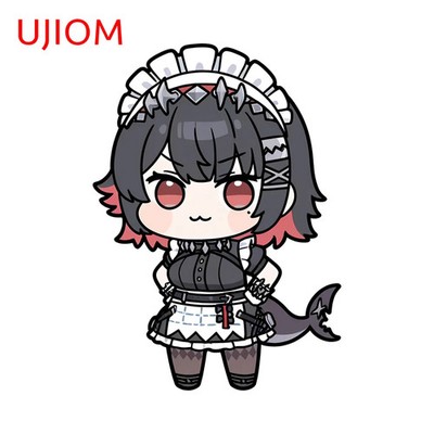 UJIOM Zenless Zone Zero Doro Series Wall Sticker Cartoon Meme Mirror Laptop