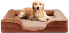 42X32 Inch Orthopedic Dog Beds for XL Large Sized Dogs, Machine Washable Cover P