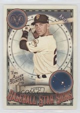 2019 Topps Allen & Ginter Baseball Star Signs Buster Posey #BSS-43 0b3