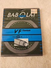 Babolat Double Line Synthetic Gut Titanium tennis string
