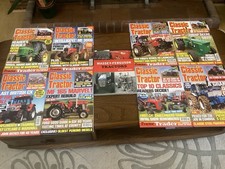8 X CLASSIC TRACTOR MAGAZINES and Massey Ferguson Book