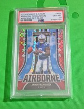 2023 Panini Rookies &Stars-Airborne Anthony Richardson#AI-14 Red PlaidPrizm (RC)