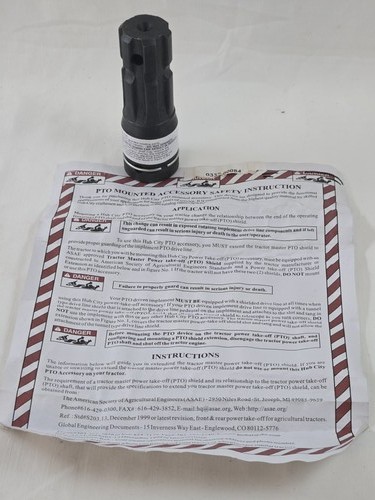 Hub City PTO Extension Adapter Shaft 0332-00084 for Tractor Power Take-Off