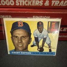 1955 Topps Grady Hatton #131 Boston Red Sox Major League Baseball Base Set Card