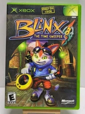 Blinx The Time Sweeper (Microsoft Original Xbox) Complete CIB W/ Manual Tested