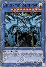 Obelisk the Tormentor (V.1) LC25-ENLC01-001 Ultra Rare Englisch Excellent unl.