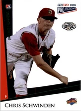 2009 TRISTAR PROjections Green #260 Chris Schwinden /50 - BB