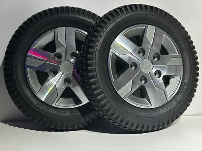 #ad Quantum 14quot; Solid Drive Wheels fits Jazzy amp; Quantum Power Chairs with 14quot; tires $100.00