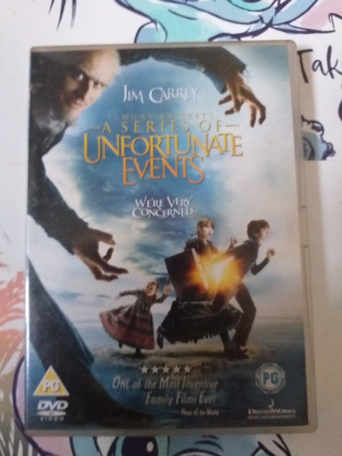 A SERIES OF UNFORTUNATE EVENTS DVD