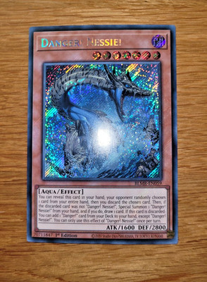 Yugioh Danger! Nessie! BLMR-EN059 Secret Rare English 1st Edition