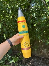 3D Printed Replica QF 25 Pounder Howitzer Shell - Fully Printed In Colour