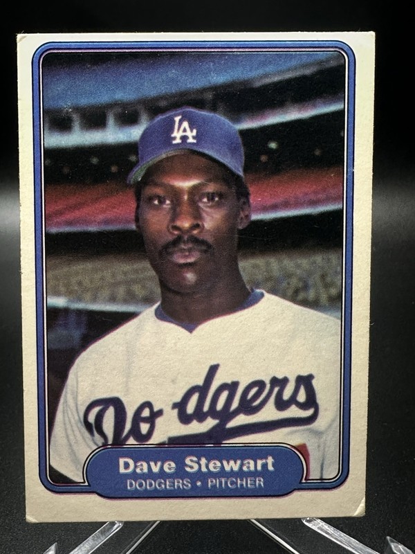 1982 Fleer - Dave Stewart #24 (RC)