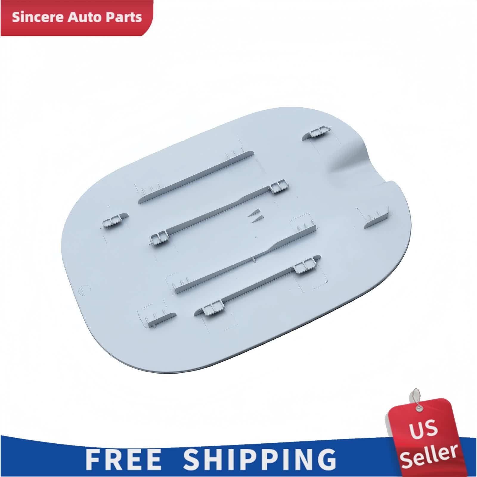 Fuel Tank Filler Pipe Housing with white Cap Door For 19-25 Chevy Silverado 1500 thumbnail 10