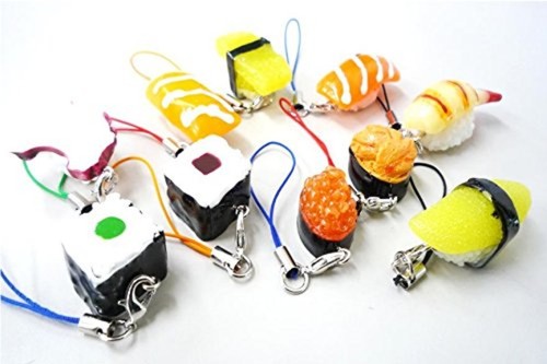 Sushi strap Japanese SUSHI 50 pieces Free Shipping with Tracking# New from Japan - 第 1/6 張圖片