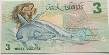 COOK ISLAND 3 DOLLARS ND (1987) Pick 3 BU / UNC