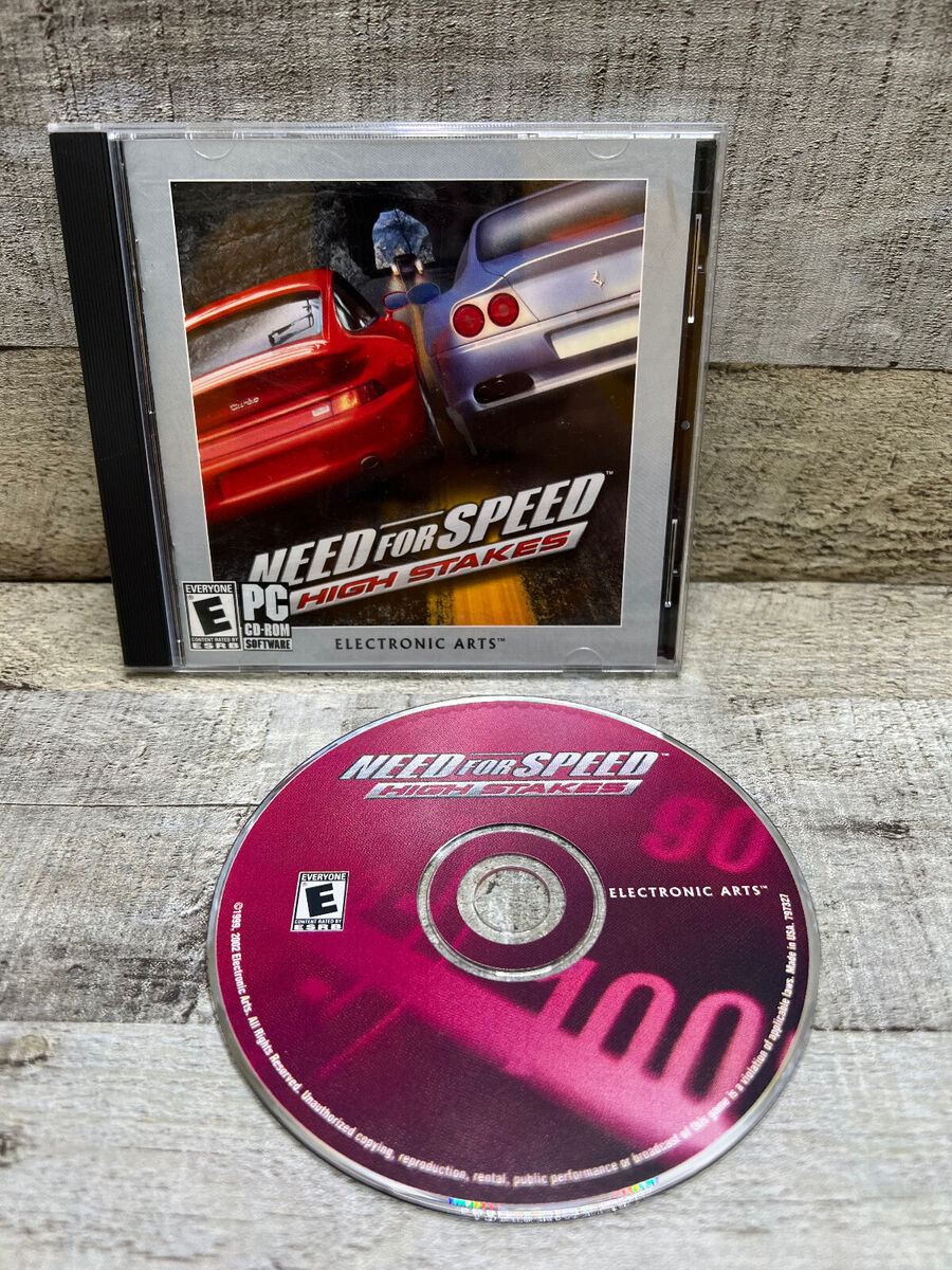 Need For Speed High Stakes-PC CD ROM-Complete- RESURFACED DISC