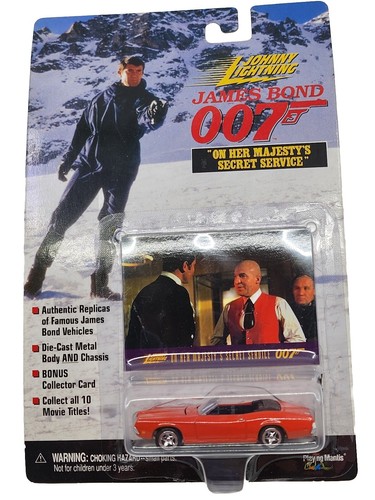 '69 Cougar James Bond 007 Johnny Lightning "On Her Majesty's Secret Service" - Afbeelding 1 van 7